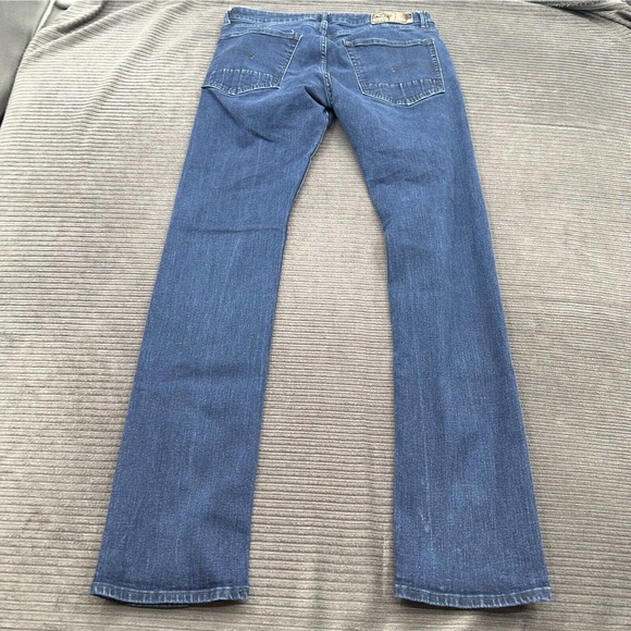 G-Star Raw Men Jeans 34/34 Blue Cotton Designer Straight Streetwear Casual. - Picture 2 of 10